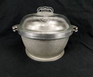 lot 36 image: Vintage Guardian Service Double Boiler with Glass Cover
