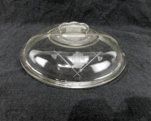 lot 39 image: Vintage Guardian Service 11 Inch Round Glass Cover