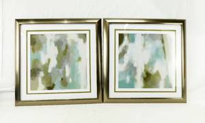 lot 153 image: Set of 2 Framed and Matted Wal Decor