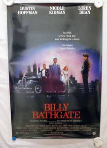 lot 10 image: 1991 Billy Bathgate Double Sided Original Movie Theater Poster