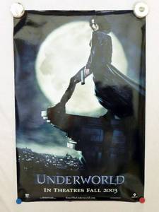 lot 22 image: 2003 Underworld Double Sided Original Advance Movie Theater Poster