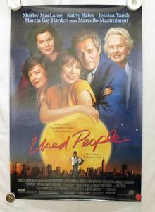 lot 31 image: 1992 Used People Double Sided Original Movie Theater Poster
