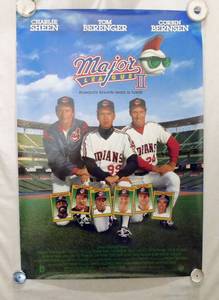 lot 8 image: 1994 Major League 2 Double Sided Original Movie Theater Poster