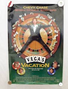 lot 40 image: 1997 Vegas Vacation Double Sided Original Movie Theater Poster