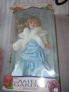 lot 133 image: Camellia Garden collection porcelain doll