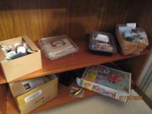 lot 154 image: Rubber Stamps, inks, stencils, crafts, plus