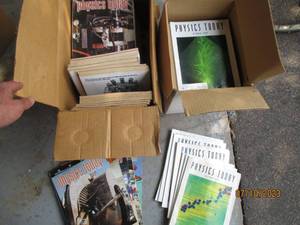 lot 164 image: 2 boxes of Physics Today magazines