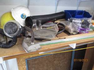 lot 180 image: Open top tool caddy, plus