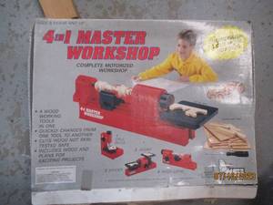 lot 296 image: Vintage 4-in-1 Master workshop