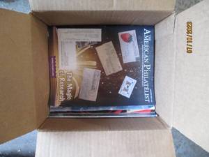 lot 295 image: Collection of Vintage to modern day American Philatelics Magazines