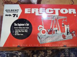 lot 340 image: Gilbert No. 7 12 Erector Set