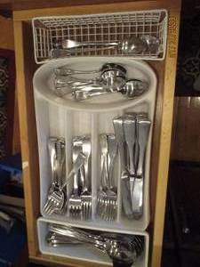 lot 57 image: ONEIDA stainless flatware