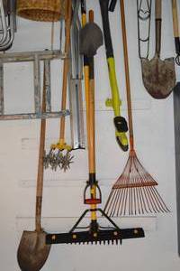 lot 232 image: Garage and gardening items