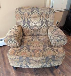 lot 90 image: Sam Moore Armchair and Ottoman