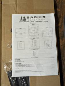 lot 105 image: Sanus Stackable Risers