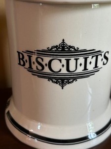 lot 155 image: English Biscuit Jar