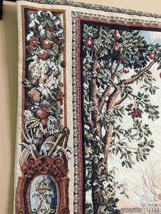 lot 113 image: Bacchus European Hanging Wall Tapestry