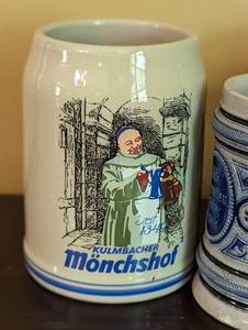 lot 118 image: Vintage German Beer Steins