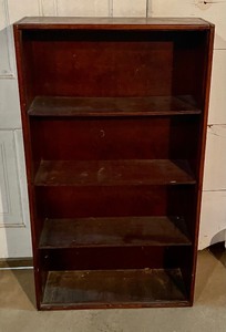 lot 202 image: Vintage Wooden Shelf