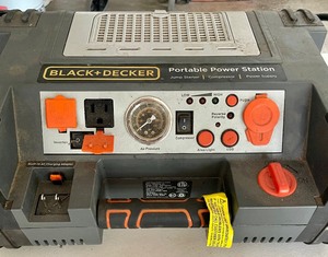 lot 229 image: Black & Decker Portable Power Station