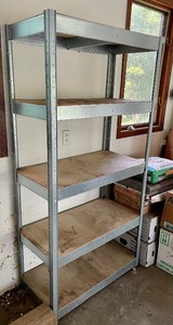 lot 266 image: Metal Shelf