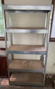 lot 267 image: Metal Shelving Unit