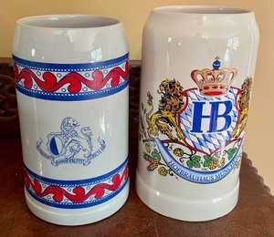 lot 281 image: Variety of Collectible Steins