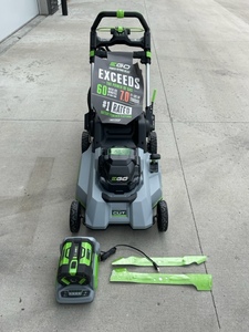 lot 1 image: EGO Battery Self Propelled Lawn Mower NEW