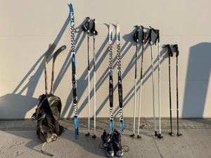 lot 59 image: Cross Country Skis, Bindings, and Poles