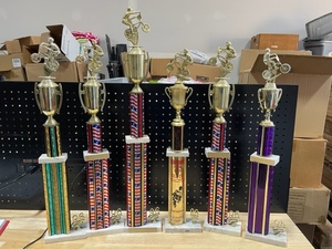 lot 65 image: BMX Trophies