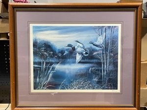 lot 74 image: Vintage Mallard Duck Print