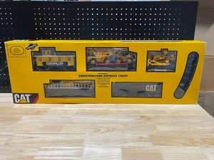 lot 4 image: Caterpillar Construction Express Train Set