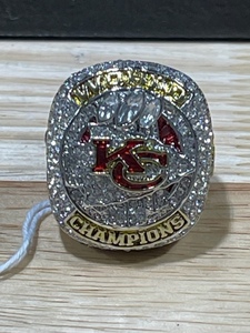 lot 23 image: 2022 Kansas City Chiefs Mahomes Superbowl Replica Ring