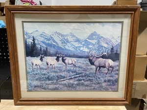 lot 69 image: Elk Print