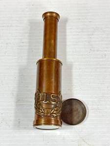 lot 11 image: Brass US Scope (6 Inches extended)