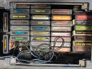 lot 59 image: Atari 2600 Console with Games
