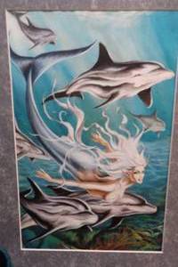 lot 29 image: RUTH THOMPSON SIGNED NUMBERED PRINT AND MUGS