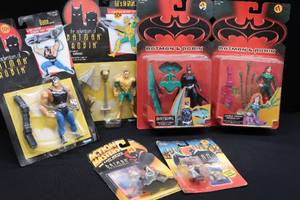 lot 44 image: BATMAN FIGURES ALL IN ORIGIANAL PACKAGING