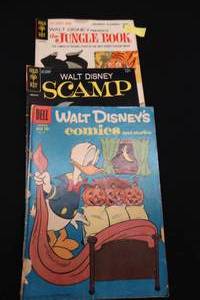 lot 59 image: WALT DISNEY AND GOLD KEY COMICS. 3 TITLES
