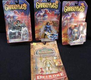lot 92 image: ACTION FIGURES GARGOYLES AND DEIRDRE