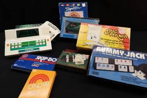 lot 95 image: EIGHT VINTAGE GAMES JUMBO LOT
