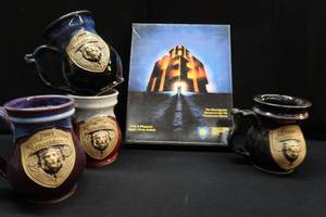 lot 108 image: THE KEEP BOARD GAME AND RENISSANCE MUGS