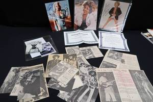 lot 163 image: AUTOGRAPHED TINA TURNER PHOTOS PLUS
