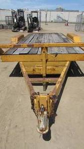 2000 Econoline 17 Tilt Bed Equipment Trailer