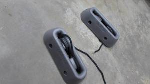 (2) Adjustable Boat Bumpers