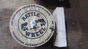 (2) Rattle Wheels