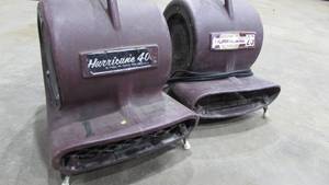 (2) Turbo Carpet Fans