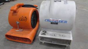 (2) Turbo Carpet Fans