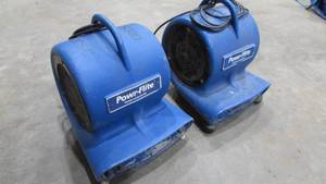 (2) Turbo Carpet Fans
