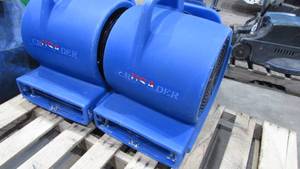 (2) Turbo Carpet Fans